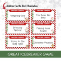 last minute christmas games ice breakers